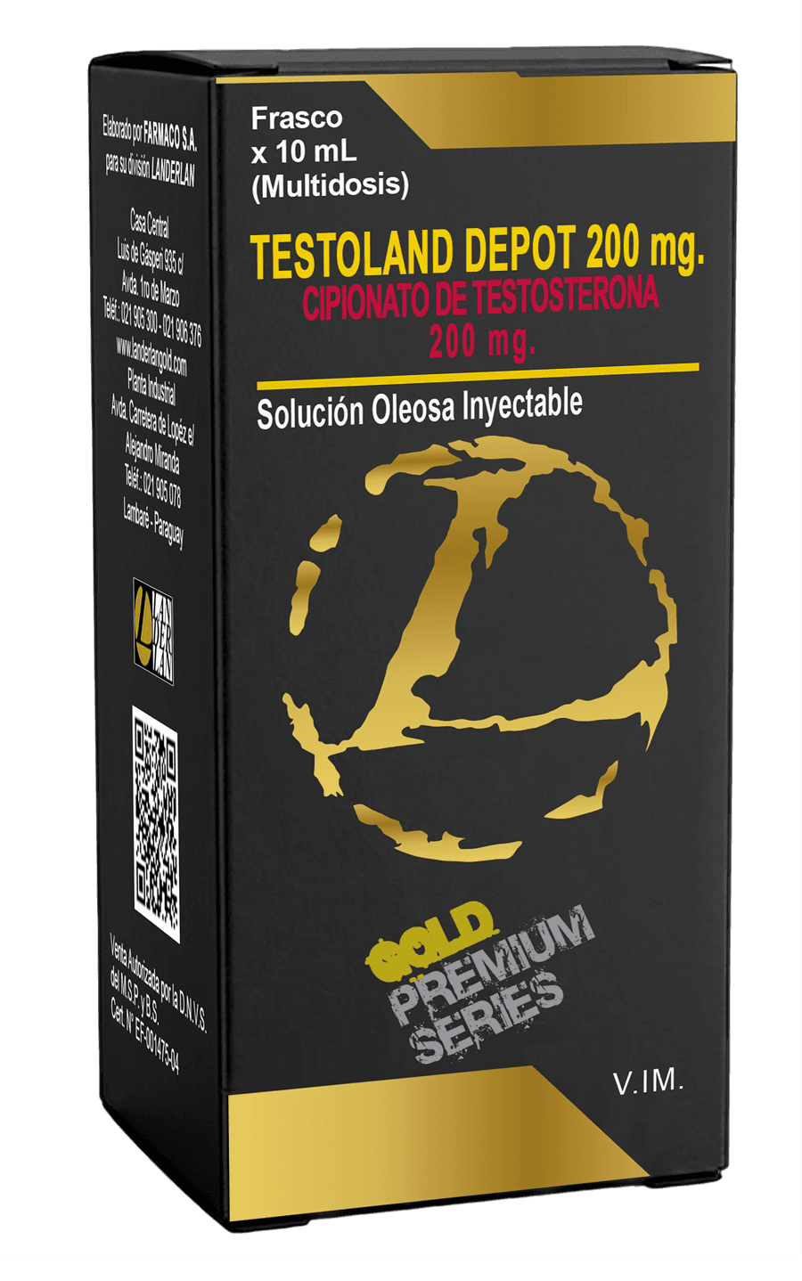 Testoland Depot Landerlan Gold x 10 ml